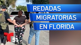 Realizan operativos de inmigración en Florida