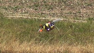 Crash Israeli MD 500 RC Scale Helicopter after Takeoff what went wrong