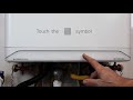 setting the space heating temperature on an ibc superflow sfc combi boiler