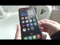 sub 아이폰16 언박싱 악세서리들 화이트 초기설정 맥세이프 그립톡 만들기 iphone 16 aesthetic unboxing