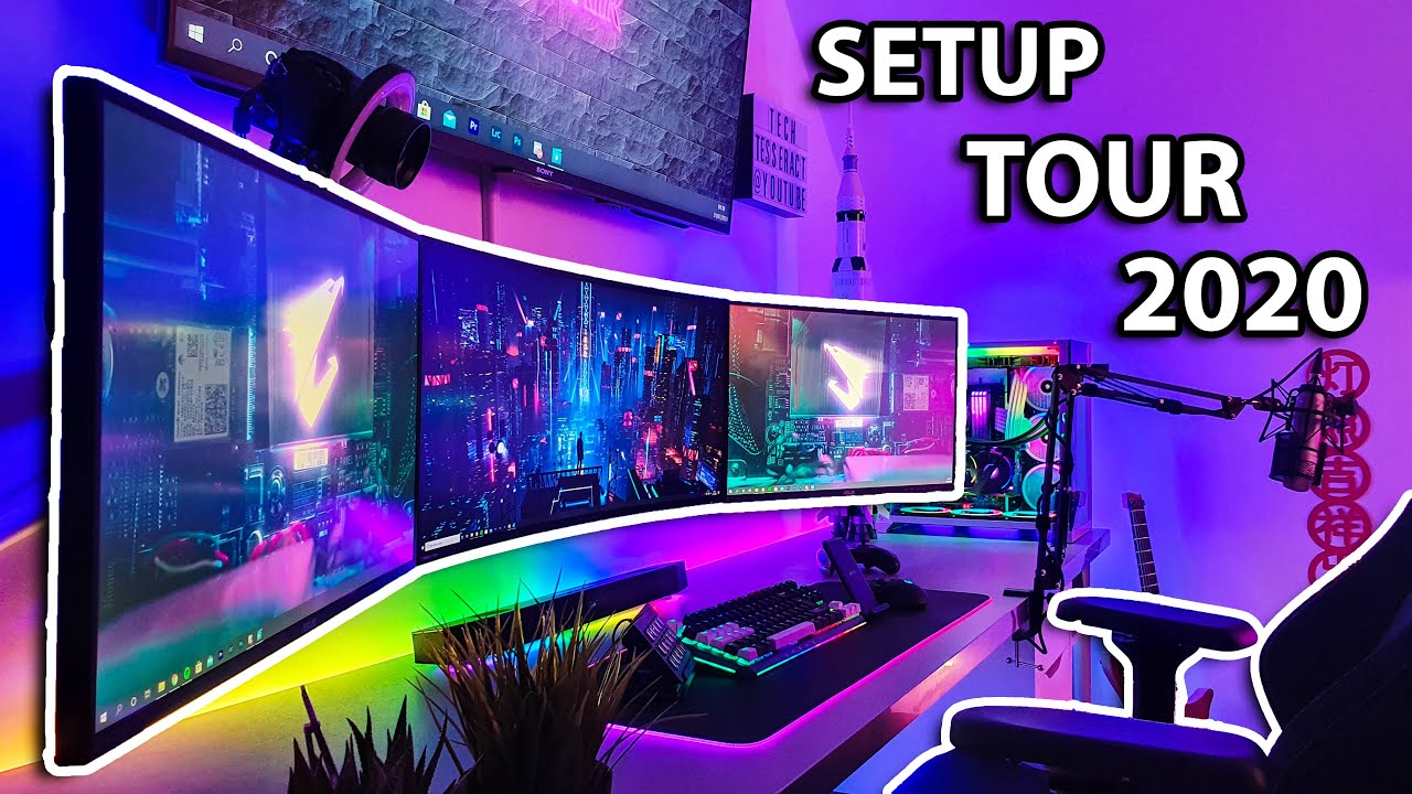 My ULTIMATE Gaming Setup Tour! (2020) - YouTube