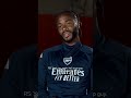 RAHEEM STERLING ON MIKEL ARTETA