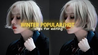 WINTER POPULAR CLIPS FOR EDITS