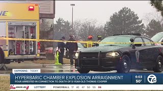 Multiple arrests made in hyperbaric chamber explosion that killed 5-year-old boy