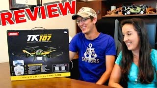 SkyTech TK107 RC Quadcopter with a Camera Review - TheRcSaylors