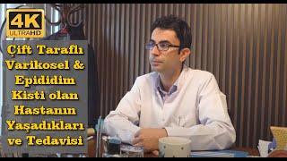 Çift Taraflı Varikosel & Epididim Kisti olan Hastanın Yaşadıkları ve Tedavisi-Doç.Dr. Muhsin Balaban