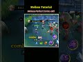 ✅melissa tutorial melissa combo tutorial mobilelegends shorts moontoon