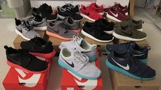 My Roshe Run Collection!