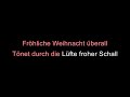 fröhliche weihnacht überall • karaoke