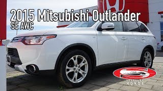 **SOLD** 2015 Mitsubishi Outlander SE : Features \u0026 Walk-around (Sterling Honda)