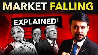 Why NIFTY is Falling? 🔻 | Stock Market Crash Reason | Harsh Goela