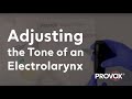 Atos CareTips - Electrolarynx: Adjusting Tone and Range of Intonation