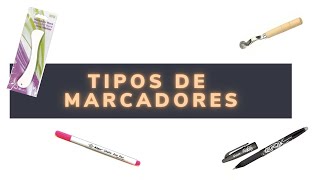 TOP 5 | TIPOS DE MARCADORES Y ROTULADORES PARA TELA Y TEJIDOS