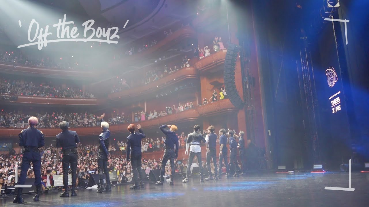 [OFF THE BOYZ] THE BOYZ WORLD TOUR : THE B-ZONE IN USA Behind #2 - YouTube