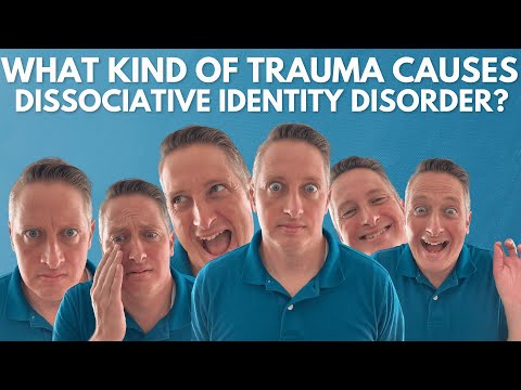 What can cause dissociative identity disorder?