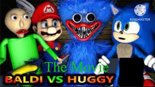 BALDI’S BASICS VS HUGGY WUGGY THE MOVIE Credit To @WildCraftStudio