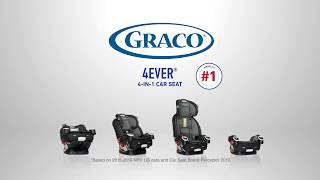 Graco’s 4Ever 4-In-1 Car Seat is America’s #1 Most Trusted Car Seat