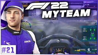 F1 22 MyTeam #21: JE ME FAIS DEFONCER SOUS LA PLUIE !!