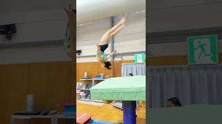 跳馬練習✨ #体操競技 #acrobatics #体操 #gymnastics #gymnast #体操選手 #女子選手 #gym #楽しむ