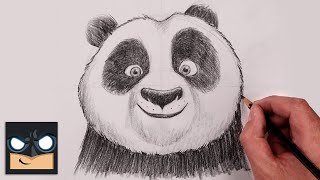 How To Draw Kung Fu Panda | Sketch Tutorial