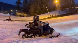 BeerMan MoTeC 1200 Ski Doo vs Sidewinder Trail Turbo Any Mod class flight 1 final