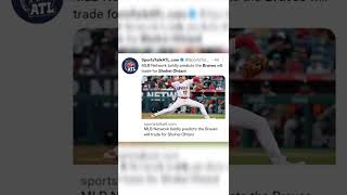 MLB: Ohtani will be an Atlanta Brave?