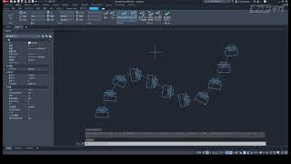 AutoCAD テクニック：09 配列複写を行う（パス）