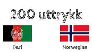 200 uttrykk - Dari - Norsk