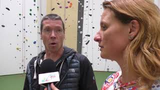 Opening grootste klim  en boulder route