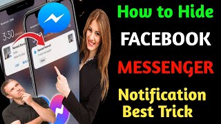 How to Hide Facebook Messenger Message Preview notification 2023 | Fb messenger notification off
