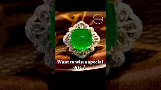 Collector's Gem:Jewelryay-New arrivals.18k Gold 6.95ct Muzo Green Sugarloaf Emerald Ring#investment