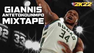 Giannis Antetokounmpo Mixtape | NBA 2K22 Current Gen Gameplay | #2k22 Gameplay PC