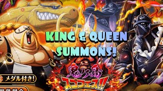 [OPTC] *JP* DOUBLE LEGEND RELEASE?!! King \u0026 Queen Summons! ! This Banner is a ROLLERCOASTER!