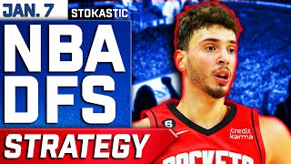 NBA DFS Strategy Tuesday 1/7/25 | DraftKings \u0026 FanDuel NBA Lineup Picks