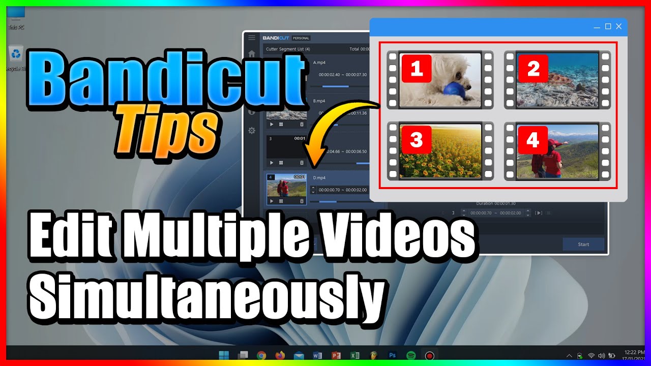 How To Edit Multiple Videos Simultaneously Youtube