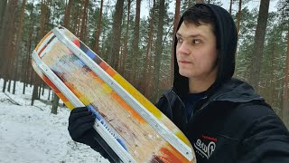 How to make a Snowskate | DIY Snowboard