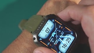 FOBASE T8 PRO - BT Calling Military Smartwatch Unboxing and Feature review (link in the description)