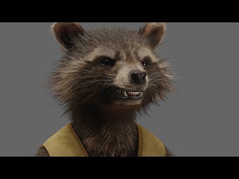 Sensacional vídeo mostra como Rocket Raccon foi criado | Síndrome Nerd