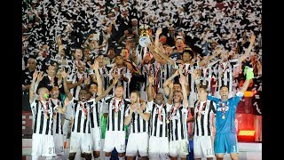 Juventus lift their fourth consecutive Coppa Italia!