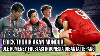 5 BERITA TIMNAS TERPOPULER - ERICK THOHIR MUNDUR, OLEE ROMENY FRUSTASI LIHAT TIMNAS DI BANTAI JEPANG