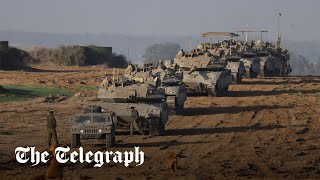 Israeli tanks leave Gaza as ceasefire begins