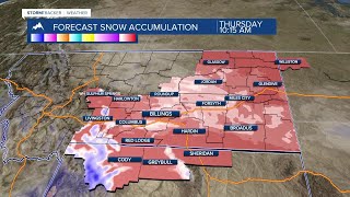 FORECAST WEDNESDAY EVENING JAN 1, 2025