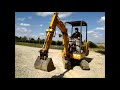 asta miniscavatore jcb