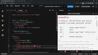20 React createRef method