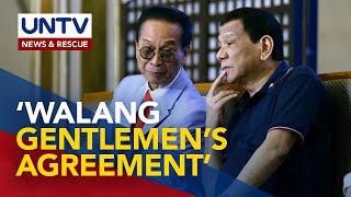 Panelo, itinanggi ang umano’y gentlemen’s agreement ni FPRRD sa China