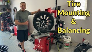 How to Mount and Balance A Tire On A 21