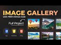 How to Create Image Gallery using HTML, CSS and JavaScript | Frontend Project - Code with Scaler