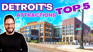 5 Must See Detroit Michigan Attractions | Things to do in Detroit Michigan | Living in Detroit