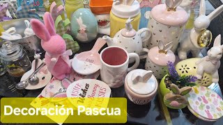 Decoración de primavera/pascua, mi pequeña colección.🐇🌷🌸