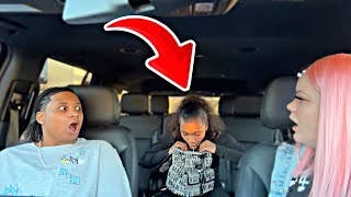 THROWING UP 🤮 IN MY MAMA NEW PURSE !! *MUST WATCH*